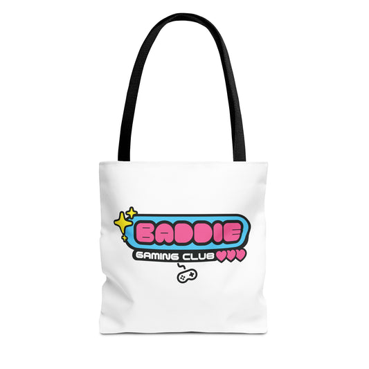 Baddie Gaming Club - Tote (White)