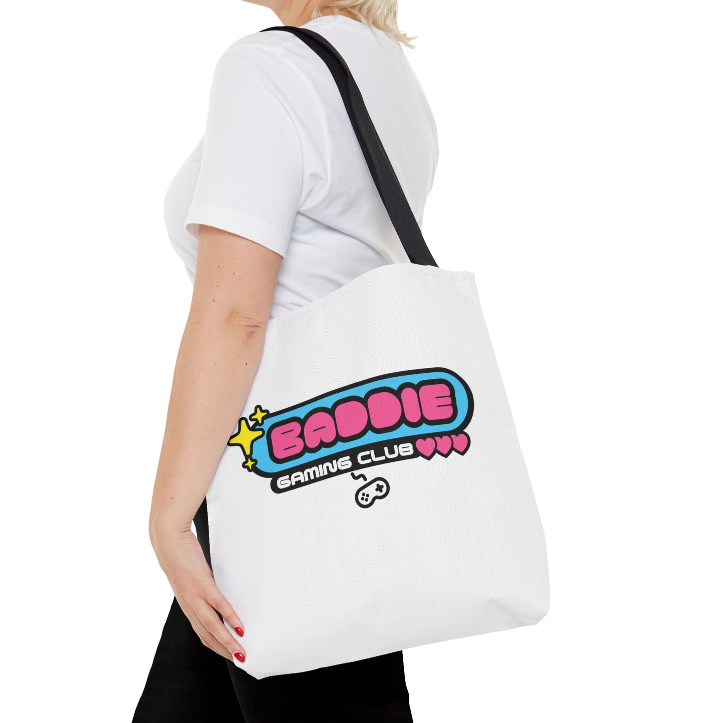 Baddie Gaming Club - Tote (White)